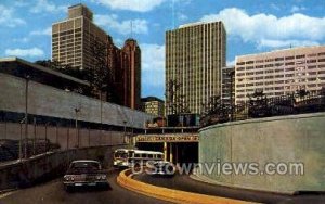 Tunnel to Canada in Detroit, Michigan