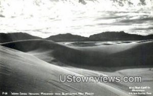 Real Photo  - White Sands National Monument, New Mexico NM  