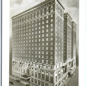 c1940s Philadelphia, PA Benjamin Franklin Hotel Advertising Postcard Photo A61