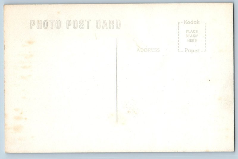 c1950's Fort Rodman New Bedford Massachusetts MA RPPC Photo Vintage Postcard