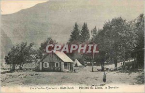 Old Postcard The High Pyrenees Bareges Lienz Plateau La Buvette