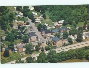 Unused Pre-1980 AERIAL VIEW OF TOWN Coshocton Ohio OH n2629