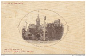 CEDAR RAPIDS, Iowa, PU-1908; Grace Church