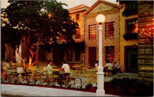 Florida Fort Lauderdale Kapok Tree Inn Restaurant Italian Street Scene