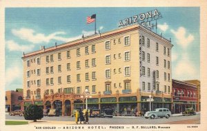 Linen Postcard Arizona Hotel in Phoenix, Arizona~128508