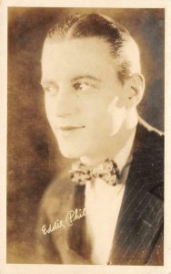 RPPC EDDIE PHILLIPS Movie Star Silent Film Actor c1910s Vintage Photo Postcard