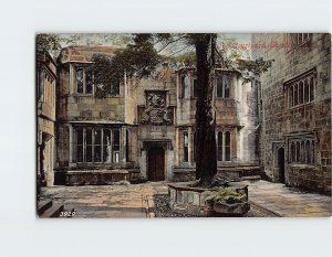 Postcard The Courtyard, Skipton Castle, Skipton, England