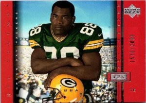 2000 Upper Deck Football Card Bubba Franks Green Bay Packers sk19062