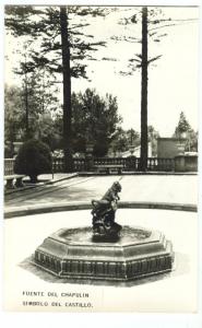 Mexico, Fuente del Chapulin Simbolo del Castillo unused RP