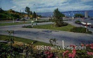 Floating Bridge Plaza - Seattle, Washington WA Postcard