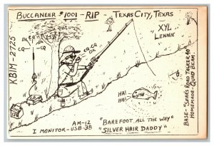 QSL Radio Card From Texas City Texas KBIM-2725