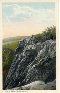 Early Frederick, Maryland/MD Postcard, White Rock