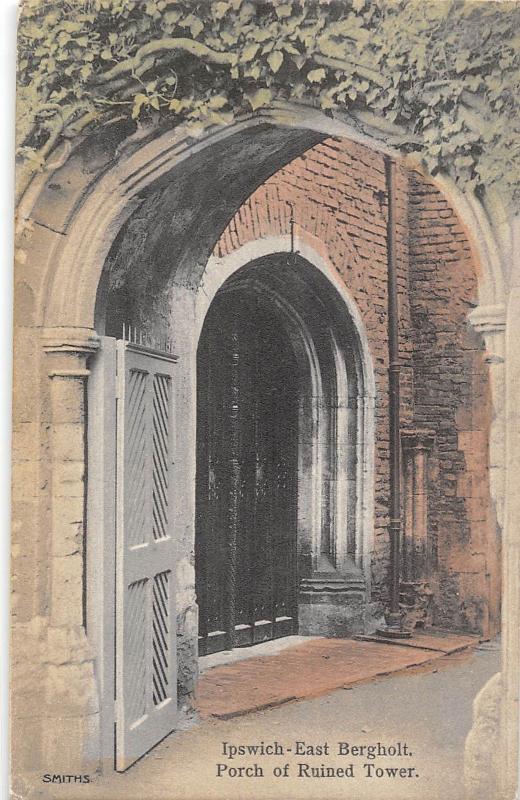 BR99723 ipswich east bergholt porch of ruined tower  uk