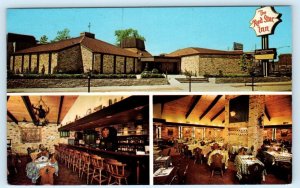 CHICAGO, IL Illinois ~ Roadside RED STAR INN  1977 Multiview  Postcard