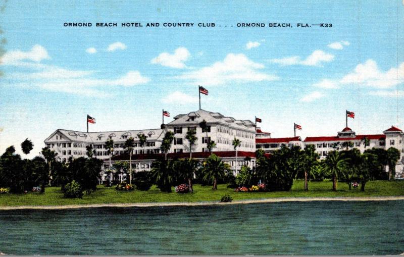 Florida Ormond Beach The Ormond Beach Hotel and Country Club 1951