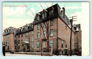 MONTREAL, Quebec, Canada ~ GENERAL HOSPITAL   c1910s  Postcard