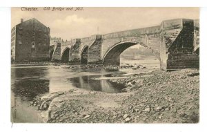 UK - England, Chester. Old Bridge & Mill