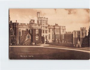 Postcard Warwick Castle Warwick England