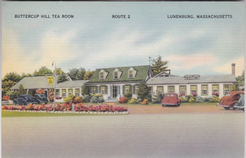 Massachusetts Lunenburg Buttercup Hill Tea Room Restaurant Route 2 sk2775