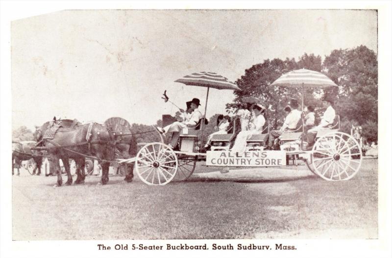 Massachusetts  South Sudbury  Allen's Country  Store  Parade Float