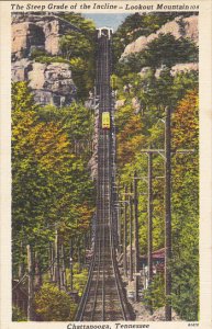 Steep Grade Of The Incline Lookout Mountain Chattanooga Tennessee