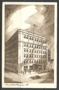 Illinois, Champaign - Inman Hotel - [IL-087]