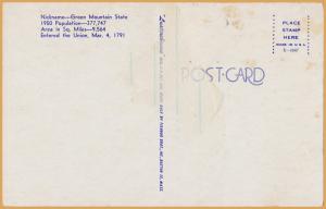 State Map-Greetings from Vermont - 1950