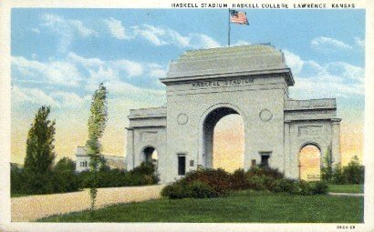 Haskell Stadium, Haskell College - Lawrence, Kansas KS