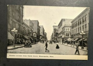 Mint Vintage Nicollet Avenue Minneapolis Minnesota RPPC Postcard