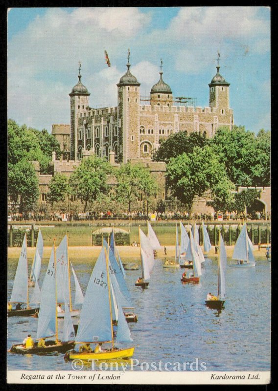 Regatta at the Tower of London