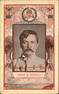 American Explorer Journalist Henry M Stanley c1910 Vintage Postcard