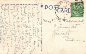 Vintage Postcard 1946 Methodist Church Glen Falls New York T.J. Kennedy Co. Pub.