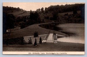 J95/ Roxbury-In-The-Catskills New York RPPC Postcard c1920s Kirkside Park 132