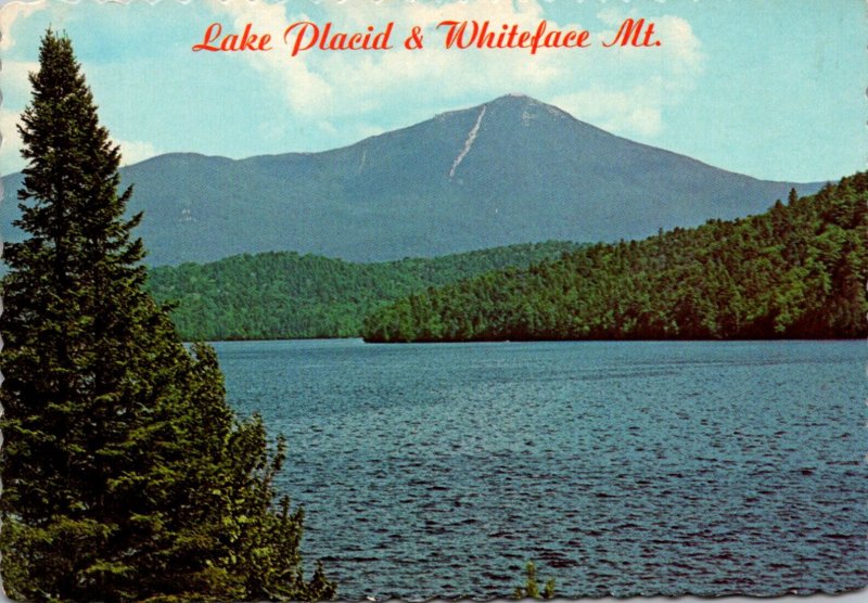 New York Adirondacks Lake Placid and Whiteface Mountain