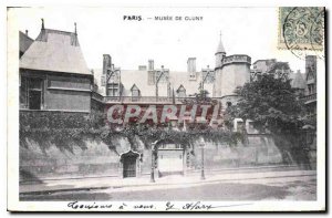 Postcard Old Paris Musee de Cluny