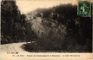 CPA Route de Champagnole a Nozeroy (1265729)