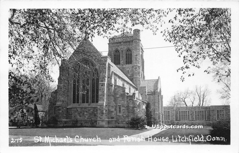 St Michael's Church & Parish House - Litchfield, Connecticut CT