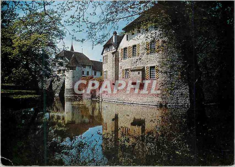 Modern Postcard Schloss Hallwil