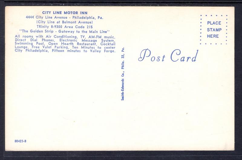 City Line Motor Inn,Philadelphia,PA