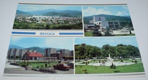 Revuca Hotel Park Slovakia Postcard 45-1723