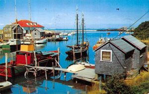 Cape Cod Fishing Village Cape Cod, Massachusetts MA Postcard