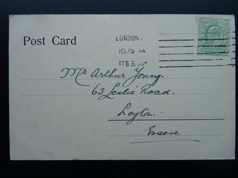 Africa Egypt PORT SAID La Flotte Espagnole NAVAL FLEET c1906 Postcard