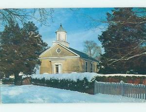 Unused Pre-1980 CHURCH SCENE Yorktown - Williamsburg Virginia VA A6120