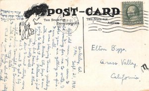 No Place For A Minister's Son Risque Comic Walter Wellman 1910 Vintage Postcard