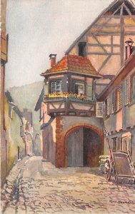 US38 postcard France Kaysersberg village