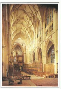 Yorkshire Postcard - York Minster, Interior Of Choir - High Altar - Ref ZZ5112
