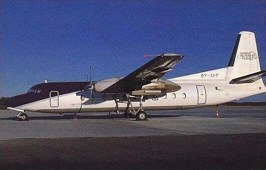 BUSINESS FLIGHT FOKKER F-27-500