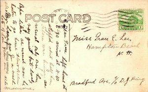 RPPC Diana's Baths, North Conway NH c1933 Vintage Postcard H74