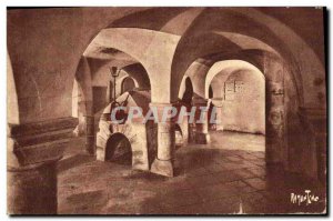 Old Postcard Noirmoutier Crypt of the Church of St Philbert