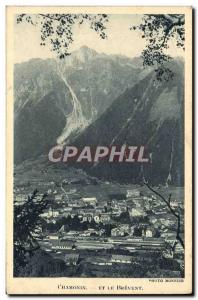Old Postcard And Chamonix Le Brevent